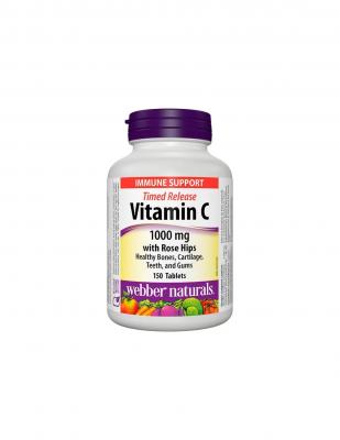 Vitamin C/ Витамин С 1000 mg + Шипка х 150 таблетки с удължено освобождаване