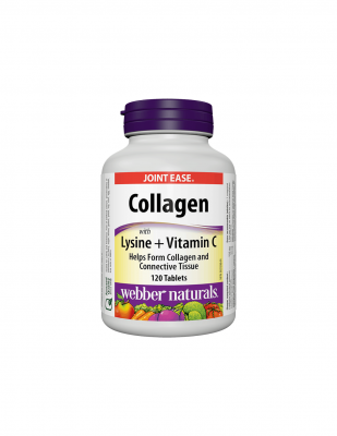 Collagen with Lysine + Vitamin C/ Колаген 500 mg с Лизин и Витамин С х 120 таблетки
