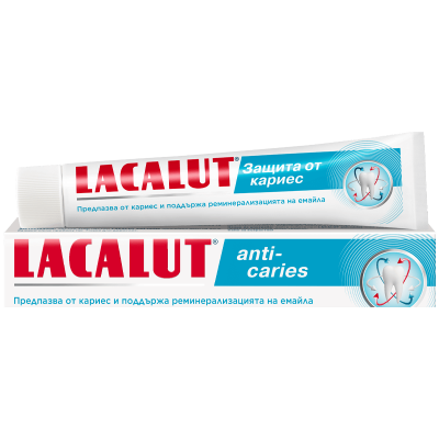 Lacalut Anti-Caries Паста за зъби 75мл