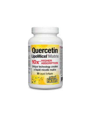 Natural Factors Кверцетин 250 mg софтгел капсули