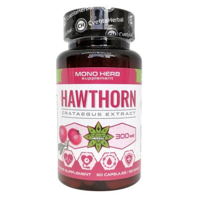 Hаwthorn - Екстракт от Глог - 60 капсули х 300 mg