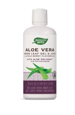 Aloe Vera Inner Leaf Gel & Juice 60% / Алое Вера Гел и сок (с вкус горски плодове) х 1L