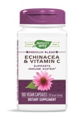 Echinacea & Vitamin C/ Ехинацея & Витамин C х 100 капсули