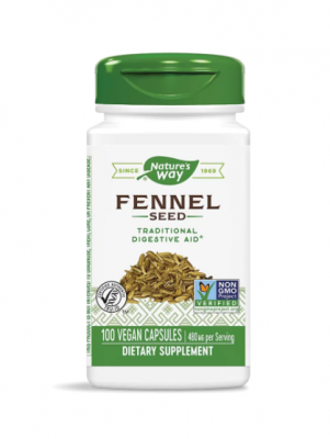 Fennel Seed/ Копър (семена) 480 mg х 100 капсули