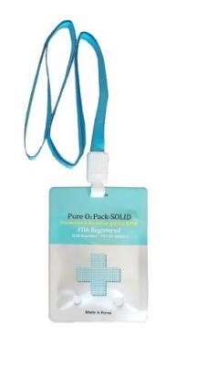 Медальон – Бадж Pure O2 PACK-Solid за пречистване на въздуха