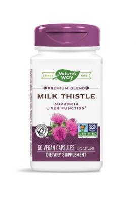 Milk Thistle Бял трън, 60 капсули