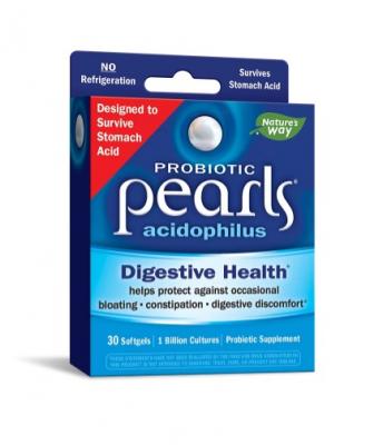 Pearls Probiotic  Пърлс Пробиотик, 1 млрд. активни пробиотици x 30 софтгел капсули