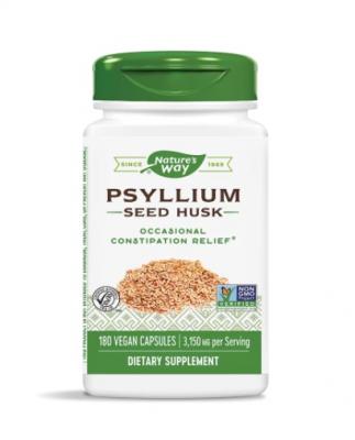 Psyllium Seed Husk/ Теснолист живовляк/ Хуск (люспи) 525 mg х 180 капсули