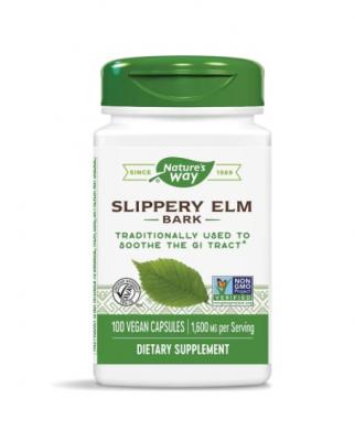 Slippery Elm Bark/ Червен бряст (кора) 400 mg х 100 капсули