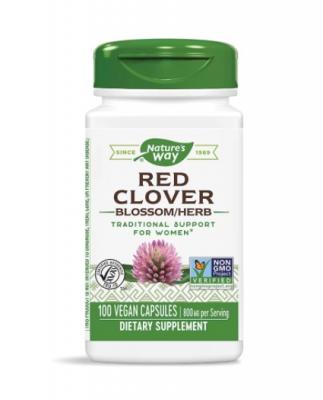 Red Clover Blossom Herb/ Червена детелина (цвят и билка) 400 mg х 100 капсули