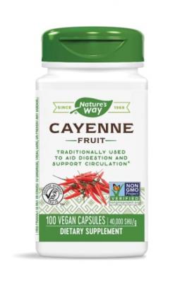 Cayenne Fruit/ Лют червен пипер (плод) 450 mg х 100 капсули