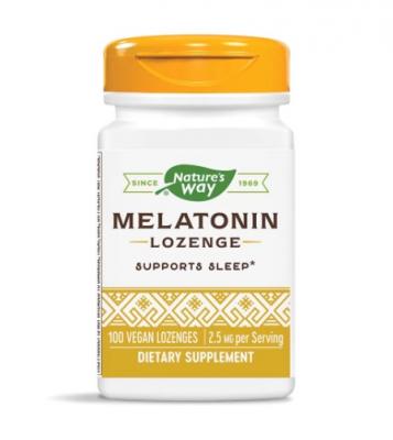 Melatonin Lozenge/ Мелатонин 2.5 mg х 100 таблетки за смучене