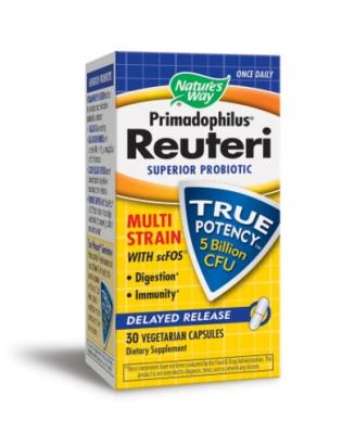 Primadophilus® Reuteri/ Примадофилус® Реутери 5 млрд. активни пробиотици х 30 капсули