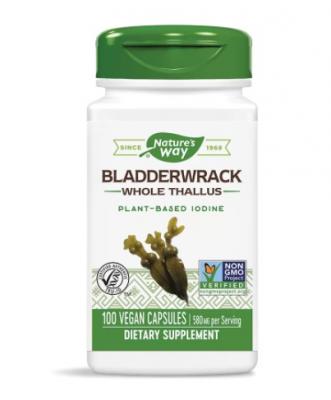 Bladderwrack Whole Thallus/ Кафяви водорасли/ Фукус 580 mg х 100 капсули