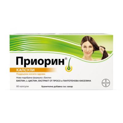 Приорин капсули против косопад х 60 броя
