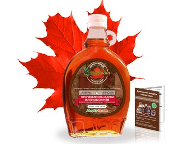 Канадски кленов сироп Оригинален 375 мл.