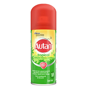 Autan Тропикал Репелент спрей против комари и насекоми 100 мл