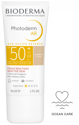 Bioderma  Photoderm AR Слънцезащитен крем при зачервявания SPF50+ 30мл