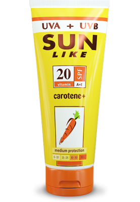 SunLike Слънцезащитен лосион SPF20 200мл