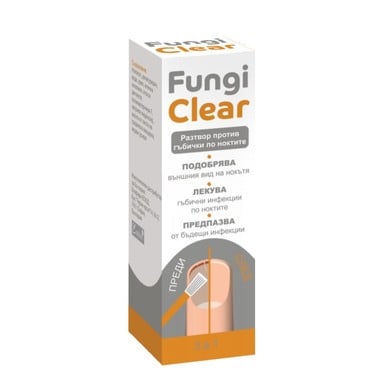 EcoPharm Fungi Clear Лак против гъбички по ноктите 4мл