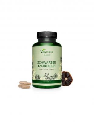 Vegavero Schwarzer Knoblauch Екстракт от черен чесън 120 капсули