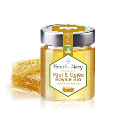 Miel & Gelée Royale Bio / Organic Honey & Royal Jelly Био акациев мед + пчелно млечице 170гр