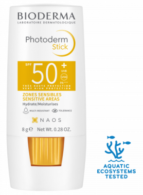 Bioderma Photoderm Max SPF50+ стик за чувствителни зони 8гр