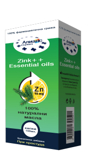Цинк+ + Есенциални масла капки 100 мл