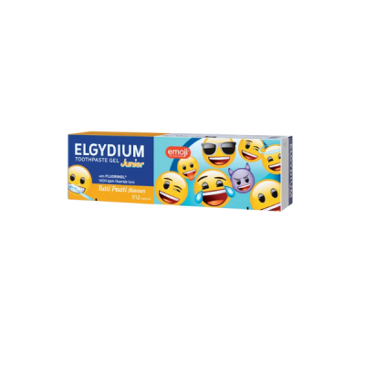 ELGYDIUM EMOJI JUNIOR паста за зъби за деца от 7-12 години (тути-фрути) 50мл
