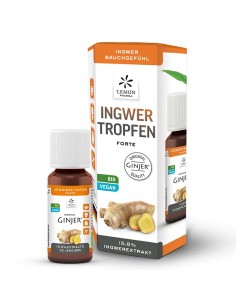 Lemon Pharma Джинджифил форте за добро храносмилане При стомашен дискомфорт и гадене Капки, 20 ml