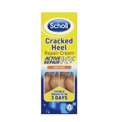 Scholl Крем за напукани пети К+ 60мл