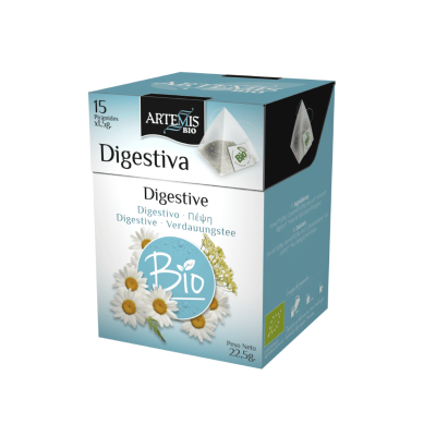Чай за добро храносмилане, БИО x 15 филтърни пакетчета, 22.5 g