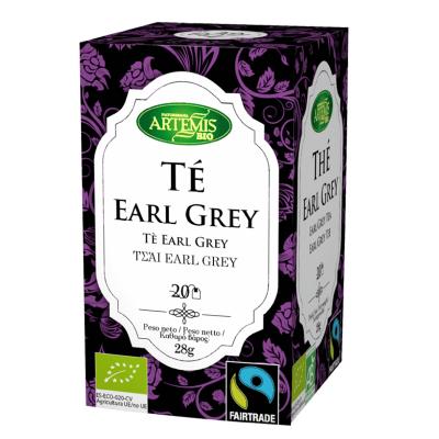 Черен чай с бергамот, БИО x 20 филтърни пакетчета, 28 g