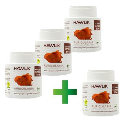 Хавлик Био Аурикулария Лекарствена гъба 380мг. х 240 капс.