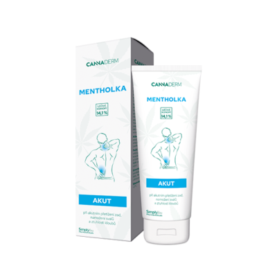 Cannaderm Ментолка Акут охлаждаща емулсия 125 мл