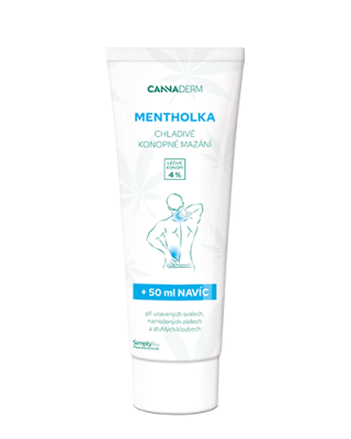 Cannaderm Ментолка охлаждащ гел балсам 200мл