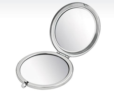 Огледало кръгло никел - акрилни кристали