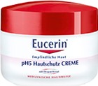 Крем Активира защитните механизми на кожата, благодарение на Декспантенол Eucerin pH5