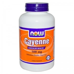 Now Foods / Нау Фудс лют червен пипер 500 мг. х 100капс.