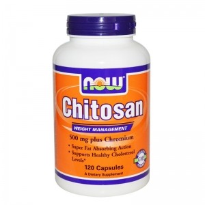 Now Foods / Нау Фудс Хитозан 500 мг. х 120 капсули