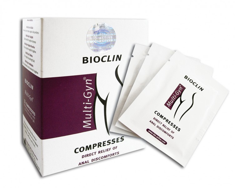 BIOCLIN Компреси за облекчаване на анален дискомфорт 12бр