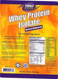 Протеин Whey Protein Isolate / неовкусен /