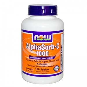 Now Foods / Нау Фудс Алфасорб C 1000 мг х 120бр.