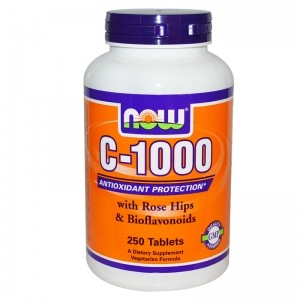 Витамин C-1000 Now Foods - 250 табл.