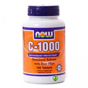 Витамин C-1000 SR  Now Foods - 100 табл.