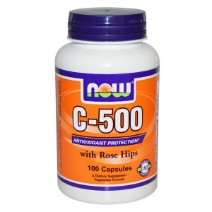 Витамин C-500 RH Now Foods - 100 табл.