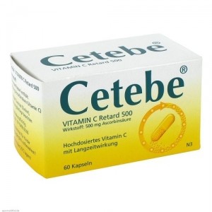 Цетебе капсули 500 мг.