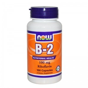 Now Foods / Нау Фудс Витамин В-2 100мг. х 100капс.