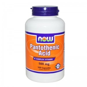 Витамин B-5 (Pantothenic Acid) 500 мг Now Foods