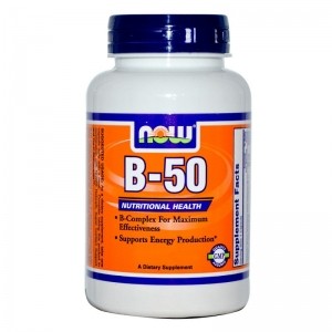 Витамин B-50 Complex Now Foods